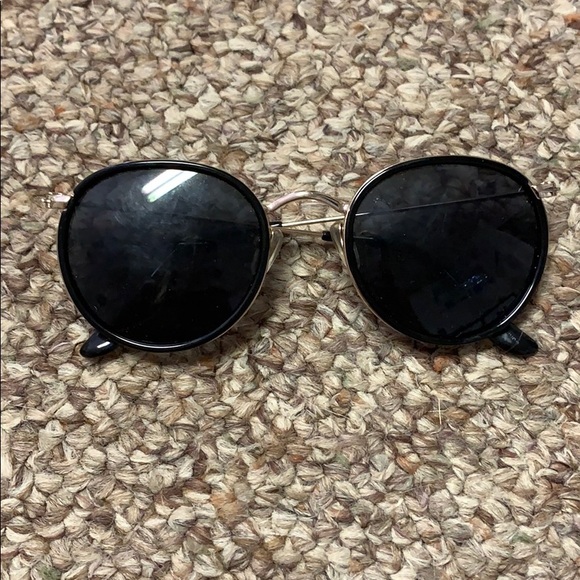 Urban Outfitters Accessories - Gold and black round sunglasses Urban Outfitters Accessories - Gold and black round sunglasses
